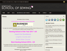 Tablet Screenshot of birminghamschoolofsewing.co.uk